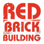 logo showing red text "Red Brick Building"
